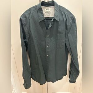 Acne Studios men’s button down, looks great open or closed, size small/medium